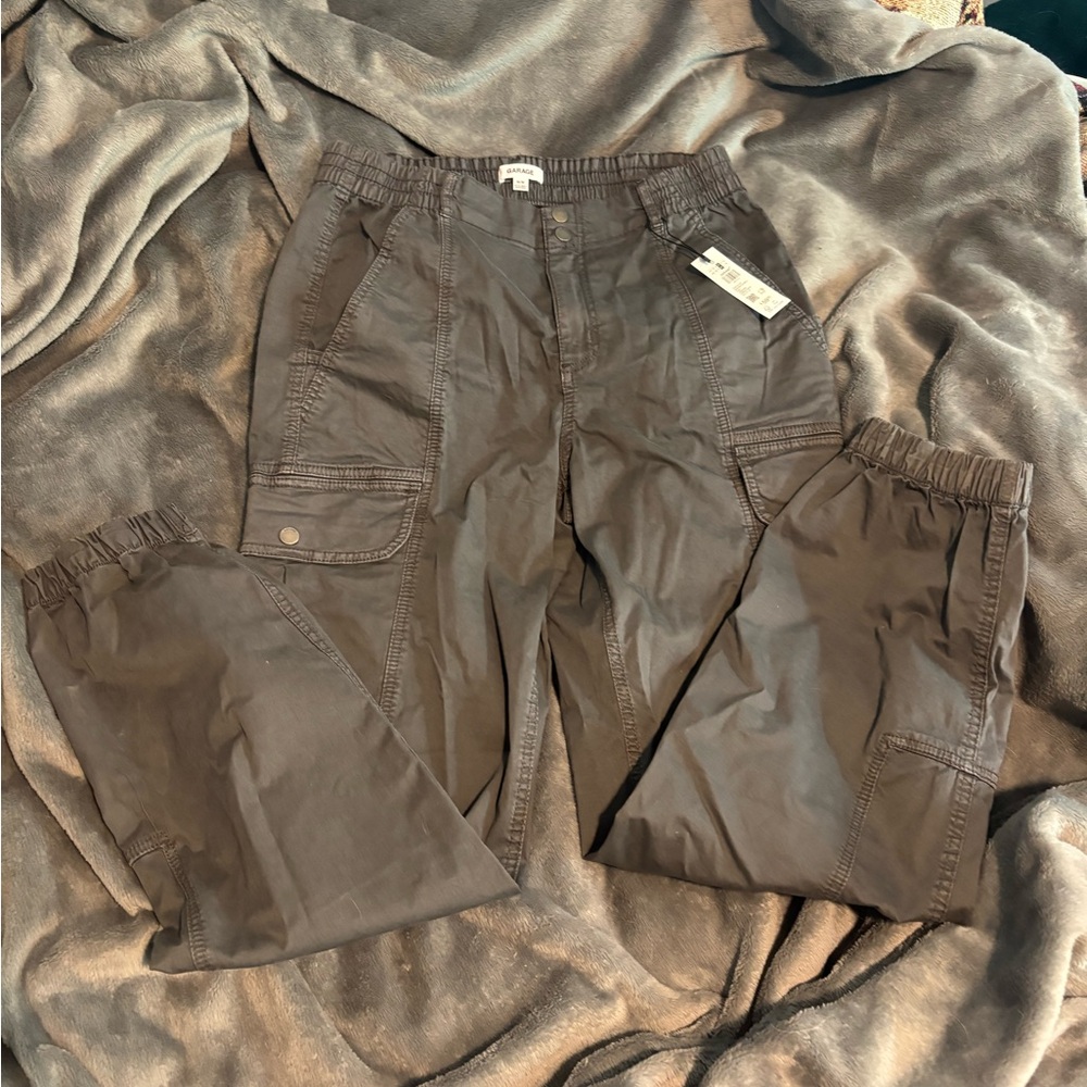 Garage Grey Cargo Pants